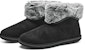 (W) Skechers Cozy Campfire - Meant To Be 'Hitam' 167627-BLK