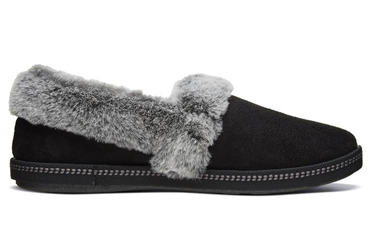 Order (Women) Skechers Cozy Campfire 'Black Fleece Lined' 32777-BLK