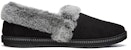 (W) Skechers Cozy Campfire 'Lapik Bulu Hitam' 32777-BLK
