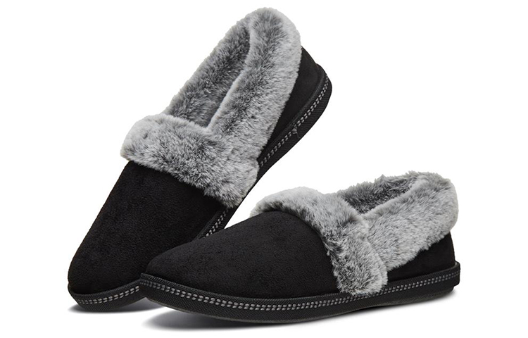 Lookbook (Women) Skechers Cozy Campfire 'Black Fleece Lined' 32777-BLK