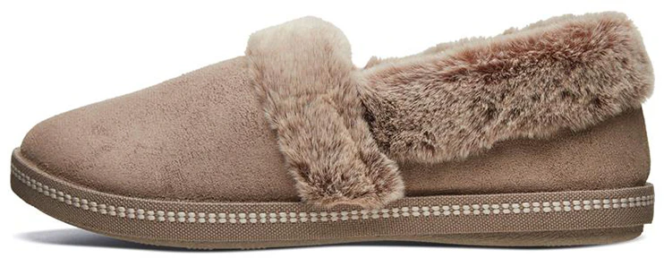 women-skechers-cozy-campfire-deep-charcoal-brown-fleece-32777-dktp