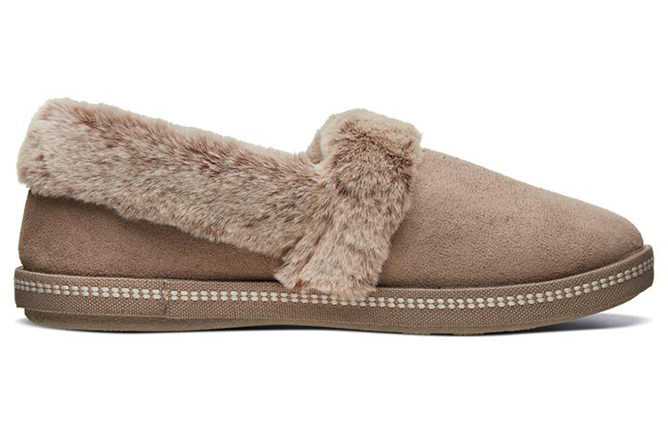 Order (Women) Skechers Cozy Campfire 'Deep Charcoal Brown Fleece' 32777-DKTP