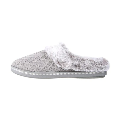 (W) Skechers Cozy Campfire Mule 'Grey'