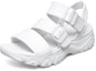 Shop (W) Skechers Sandal Sukan Ringan Outdoor Putih Yang Selesa 111061-WHT
