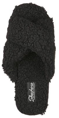 (W) 스케쳐스 코지 슬라이드 (블랙) 167236-BBK Shop (W) 스케쳐스 코지 슬라이드 (블랙) 167236-BBK