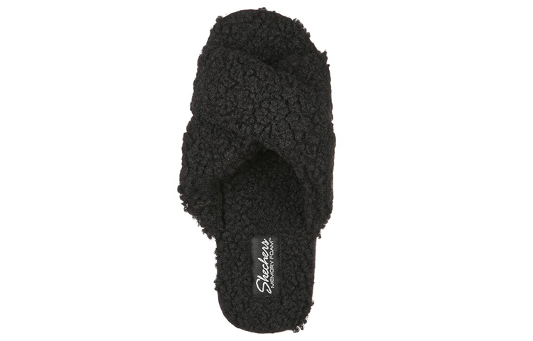 Shop (Women) Skechers Cozy Slide 'Black' 167236-BBK