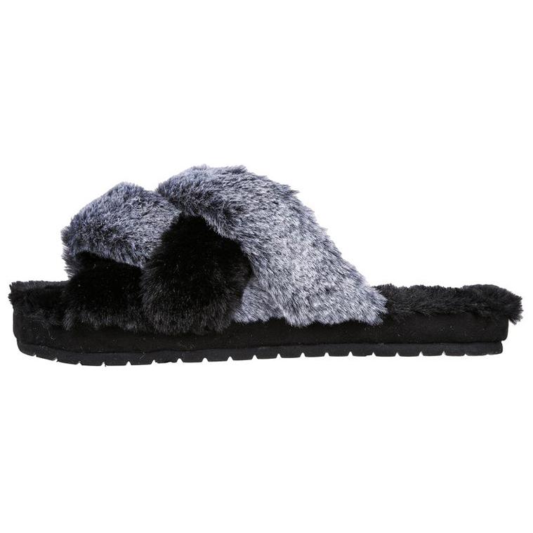 (Women) Skechers Cozy Slide 'Black' 167634-BLK