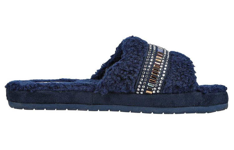 Order (Women) Skechers Cozy Slide 'Bling It Blue' 167235-NVY
