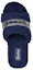Shop (Women) Skechers Cozy Slide 'Bling It Blue' 167235-NVY