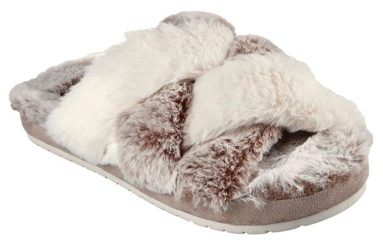 Lookbook (Women) Skechers Cozy Slide 'Heather Grey' 167634-TPE