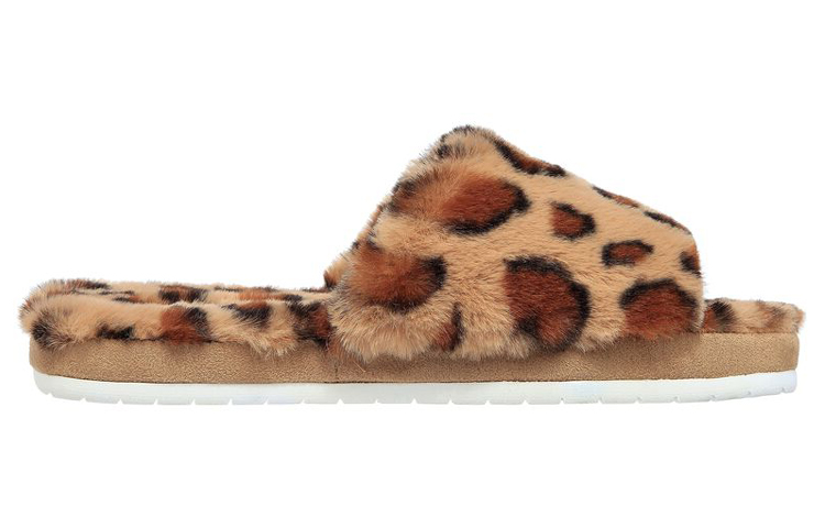 Order (Women) Skechers Cozy Slide 'Wild Night Leopard' 167237-TAN
