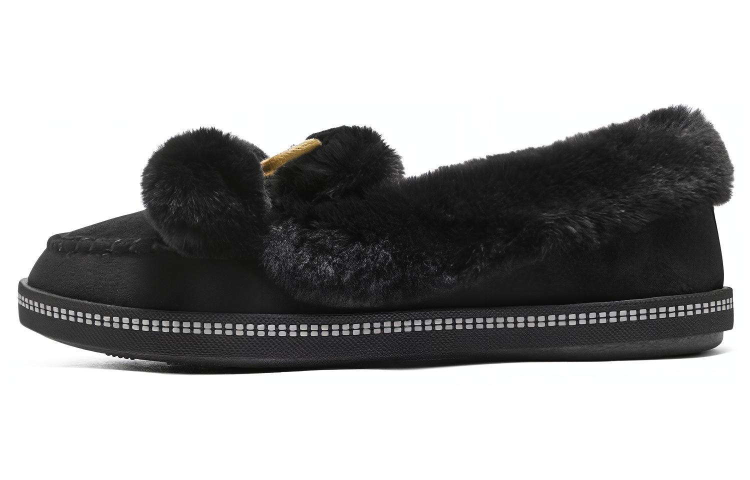 (Women) Skechers Cozy Slip-On Shoes 'Black' 169000-BLK