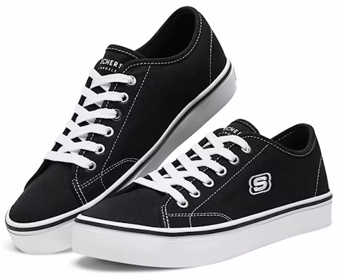 (Women) Skechers Cupsole 1 Low Canvas Shoes Black 66666131-BLK Lookbook (Women) Skechers Cupsole 1 Low Canvas Shoes Black 66666131-BLK