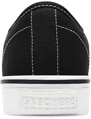 (W) Skechers Cupsole 1 Low Kasut Kanvas Hitam 66666131-BLK Shop (W) Skechers Cupsole 1 Low Kasut Kanvas Hitam 66666131-BLK