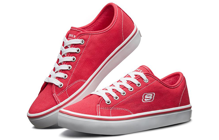 Lookbook (W) Skechers Cupsole 1 'Merah Putih' 66666131-RED