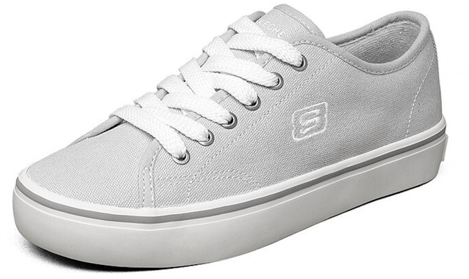 (W) Skechers Kasut Low-Top Kanvas Cupsole Kelabu Muda 66666131-LTGY Lookbook (W) Skechers Kasut Low-Top Kanvas Cupsole Kelabu Muda 66666131-LTGY