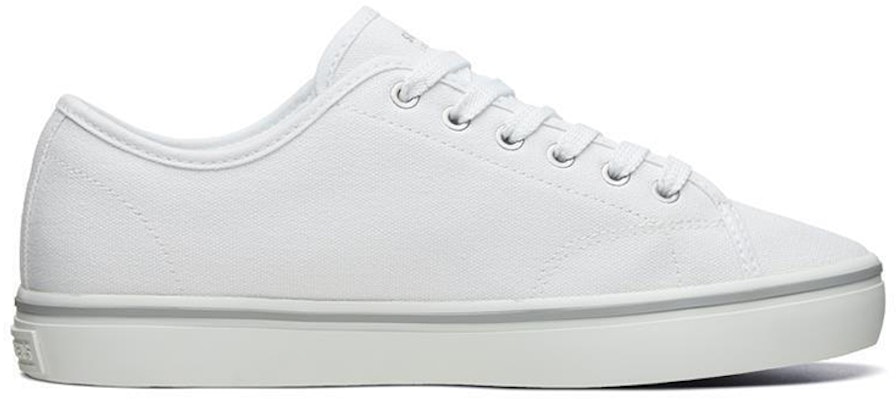 White 2025 canvas skechers