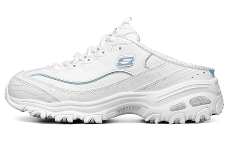 Buy Skechers D’LITES 時尚休閒半拖 低幫 運動休閒鞋 女款 白