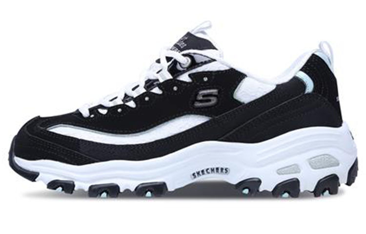 (Women) Skechers D'lite-Looking Glass 11959-BKW