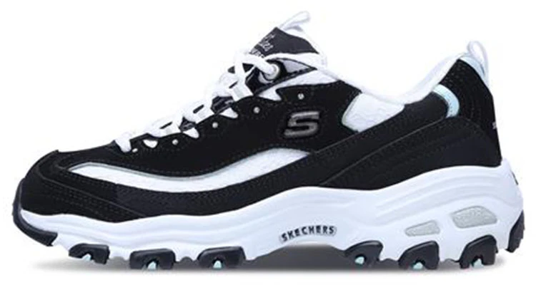 (W) Skechers D''lite-Looking Glass Schoenen 11959-BKW Buy (W) Skechers D''lite-Looking Glass Schoenen 11959-BKW