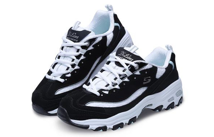 Shop (W) Skechers D''lite-Looking Glass Schoenen 11959-BKW