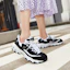 Sizing (W) Skechers D''lite-Looking Glass Schoenen 11959-BKW