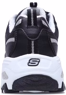 (W) Skechers D''Lites Now & Then Laufschuhe Schwarz/Weiß/Silber 11923-BKSL Purchase (W) Skechers D''Lites Now & Then Laufschuhe Schwarz/Weiß/Silber 11923-BKSL