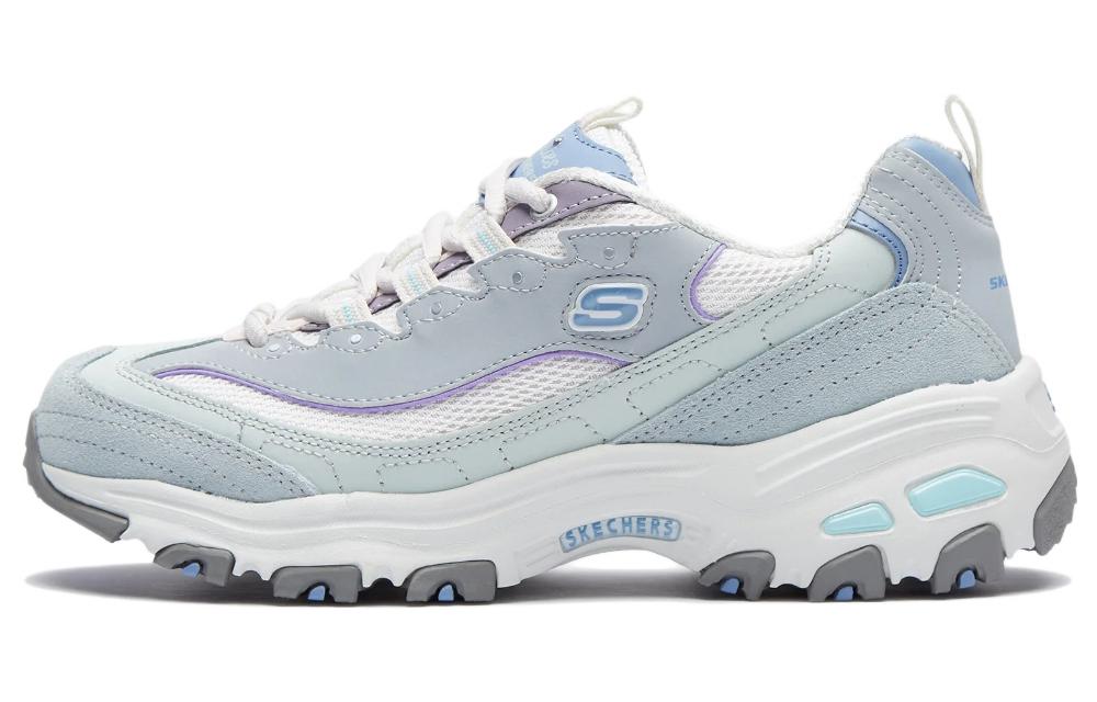 (W) Skechers D'lites-Sandy Beaches 'Blue Purple'
