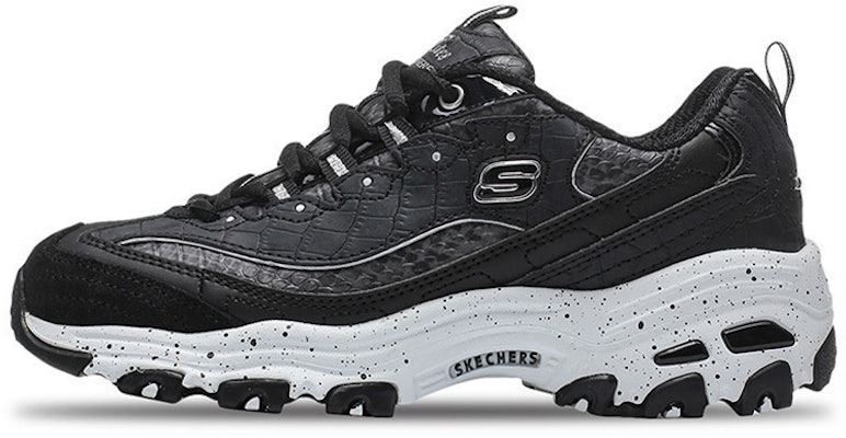 Skechers D‘LITES 1 復古拼接 低幫 運動休閒鞋 女款 黑白 Buy Skechers D‘LITES 1 復古拼接 低幫 運動休閒鞋 女款 黑白