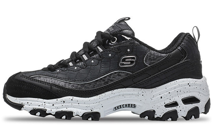 (Women) Skechers D'Lites 1.0 66666054-BKW