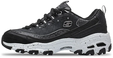 (Women) Skechers D'Lites 1.0 66666054-BKW (Women) Skechers D'Lites 1.0 66666054-BKW