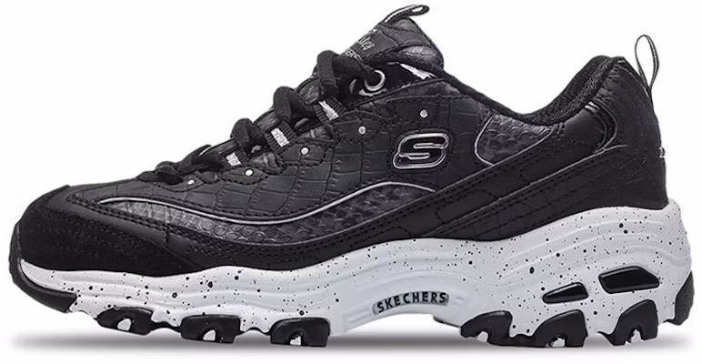 Skechers D‘LITES 1 復古拼接 低幫 運動休閒鞋 女款 黑白 Buy Skechers D‘LITES 1 復古拼接 低幫 運動休閒鞋 女款 黑白