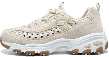 (Women) Skechers D'LITES 1.0 'Beige' 896197-NAT (Women) Skechers D'LITES 1.0 'Beige' 896197-NAT
