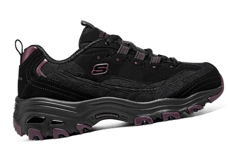 Order (W) Skechers D'LITES 1.0 'Negro' 149906-BKPR