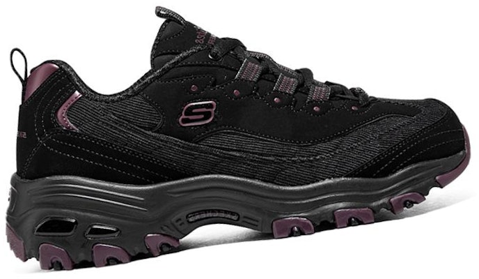 (W) Skechers D'LITES 1.0 'Negro' 149906-BKPR Order (W) Skechers D'LITES 1.0 'Negro' 149906-BKPR