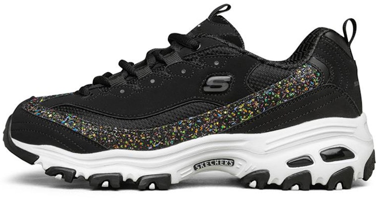 (Women) Skechers D'lites 1.0 Low-Top Sneakers Black/White 149241-BKW Buy (Women) Skechers D'lites 1.0 Low-Top Sneakers Black/White 149241-BKW