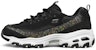 (W) Skechers D'lites 1.0 Kasut Low-Top Hitam/Putih 149241-BKW
