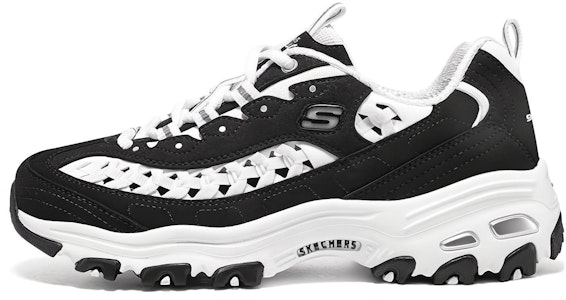 (W) Skechers D'Lites 1.0 'Negro y Blanco' 896197-BKW Buy (W) Skechers D'Lites 1.0 'Negro y Blanco' 896197-BKW