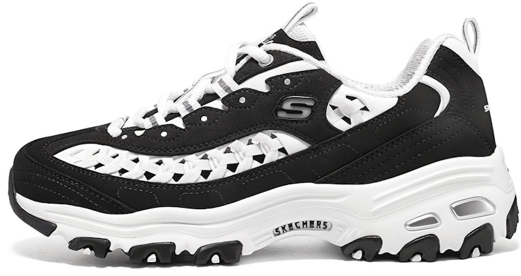 (W) Skechers D'Lites 1.0 'Negro y Blanco' 896197-BKW Buy (W) Skechers D'Lites 1.0 'Negro y Blanco' 896197-BKW