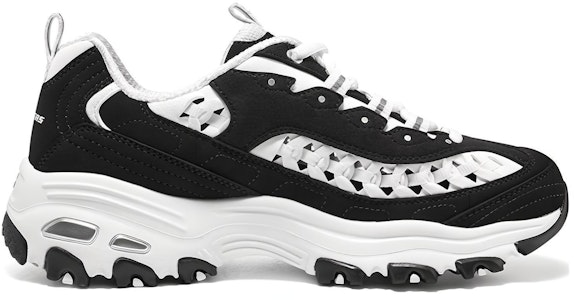 (W) Skechers D'Lites 1.0 'Negro y Blanco' 896197-BKW Order (W) Skechers D'Lites 1.0 'Negro y Blanco' 896197-BKW
