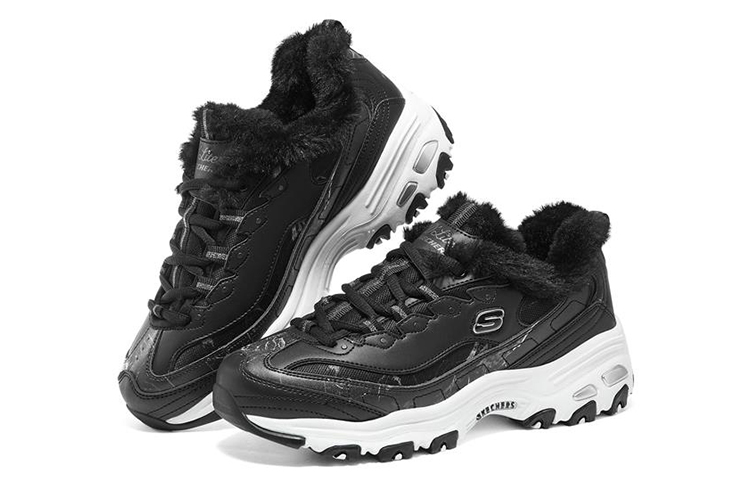 (W) Skechers D'lites 1.0 'Black' 圖 3