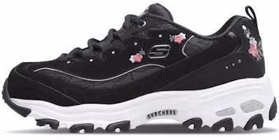 (Women) Skechers D'lites 1.0 Black 11977-BLK (Women) Skechers D'lites 1.0 Black 11977-BLK