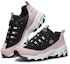 Lookbook (W) Skechers D'lites 1.0 Kasut Sukan Hitam/Merah Jambu 13171-BKPK