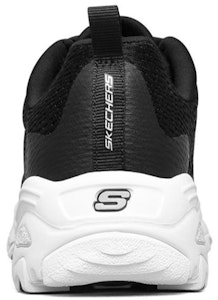 (W) Skechers D'Lites 1.0 Hitam 66666196-BKW Shop (W) Skechers D'Lites 1.0 Hitam 66666196-BKW