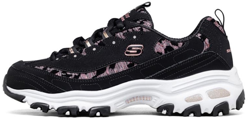 Skechers D‘Lites 1.0 女版 黑色玫瑰金 Buy Skechers D‘Lites 1.0 女版 黑色玫瑰金