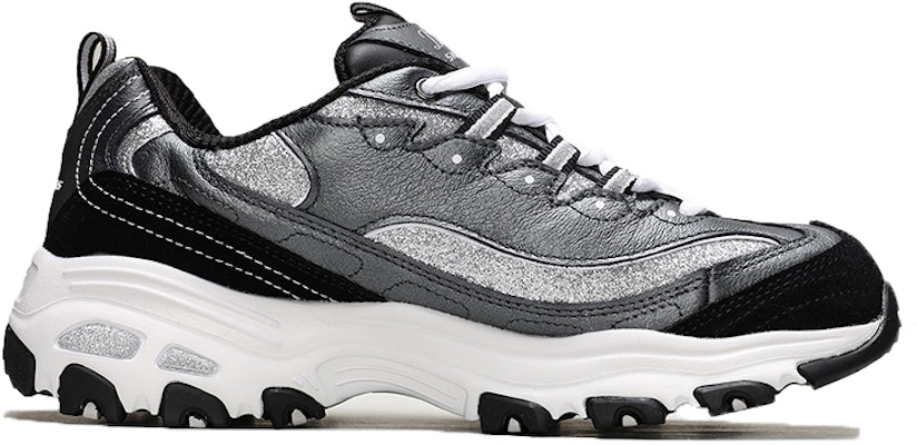 (W) Zapatillas Skechers D'Lites 1.0 Bajo para Correr Negro/Plata 13155-BKSL Order (W) Zapatillas Skechers D'Lites 1.0 Bajo para Correr Negro/Plata 13155-BKSL