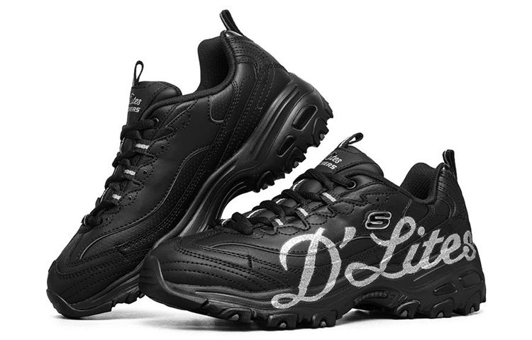 (W) Skechers D'Lites 1.0 'Black Silver' 圖 3