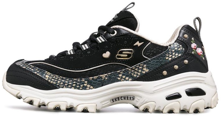 women-skechers-d-lites-1-0-black-snake-149111-bknt