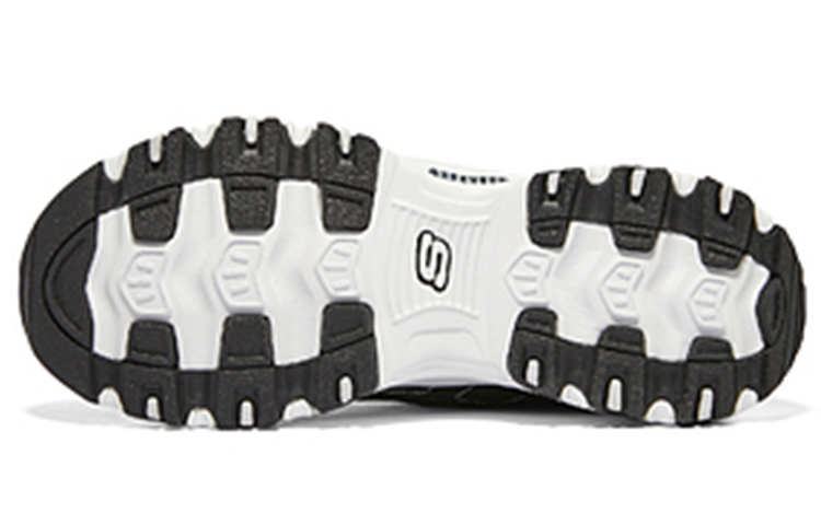 (W) Skechers D'Lites 1.0 'Black White' 圖 5