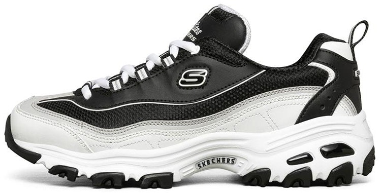 women-skechers-d-lites-1-0-black-white-88888009-bkw